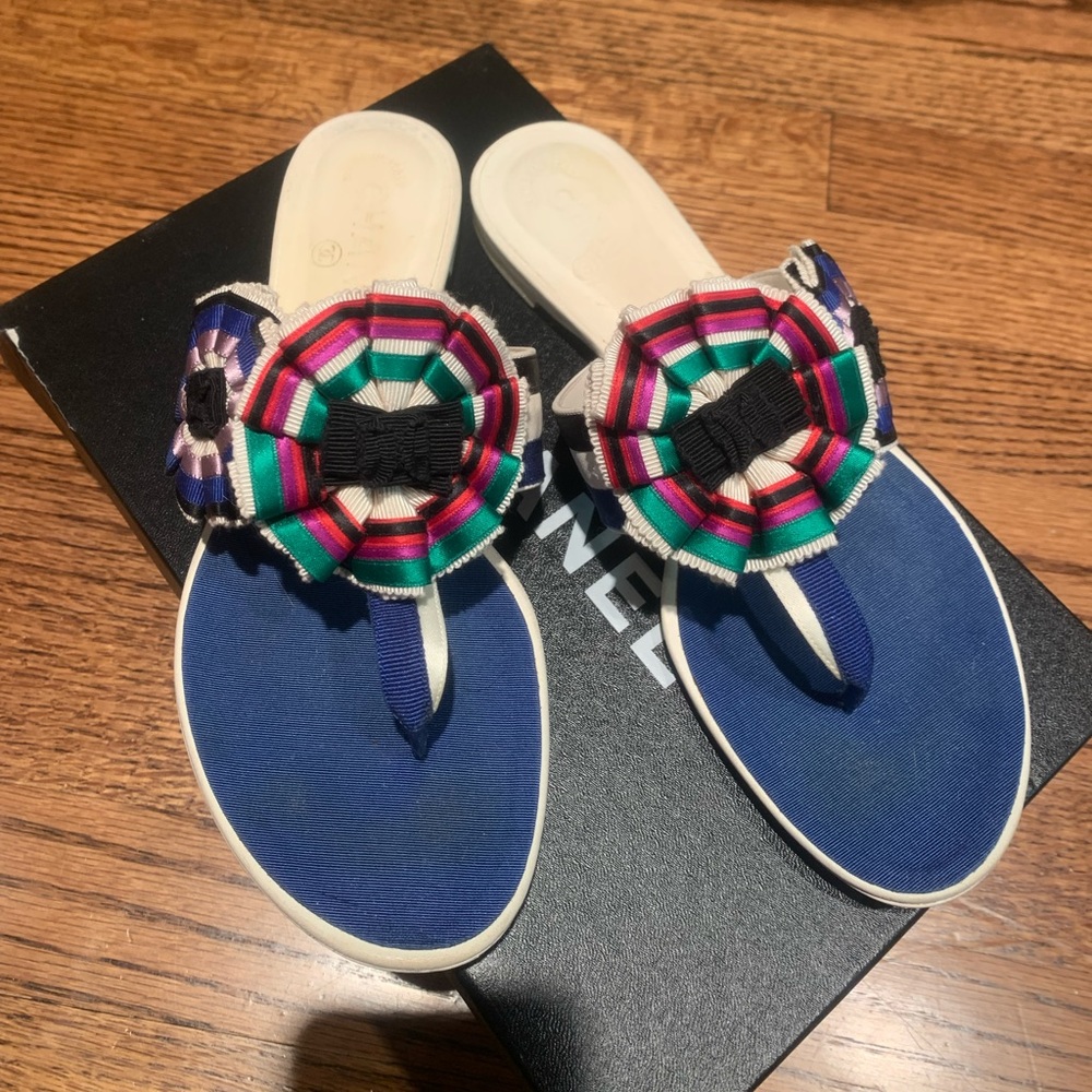 Chanel sandal size 37
